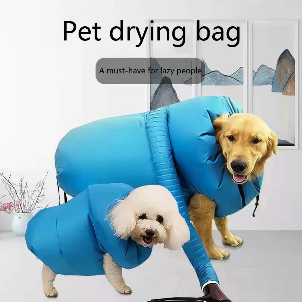 Hot Dog Press - Tas Pengering Bulu Hewan Peliharaan (Kucing