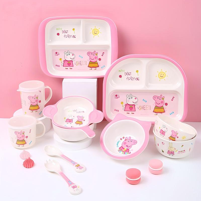 Dim Sum Basket - WUHE Peppa Pig Set Peralatan Makan