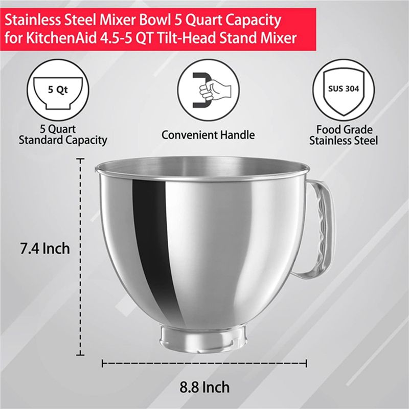 Mangkuk Pengaduk Baja Tahan Ka - Kitchenaid Mixer Artisan 5Qt ulasan dan harga