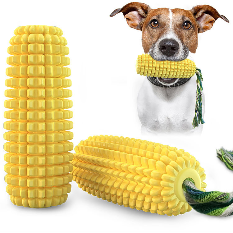 Mainan Anjing Karet Tahan Lama - Corn Dog Stick ulasan dan harga