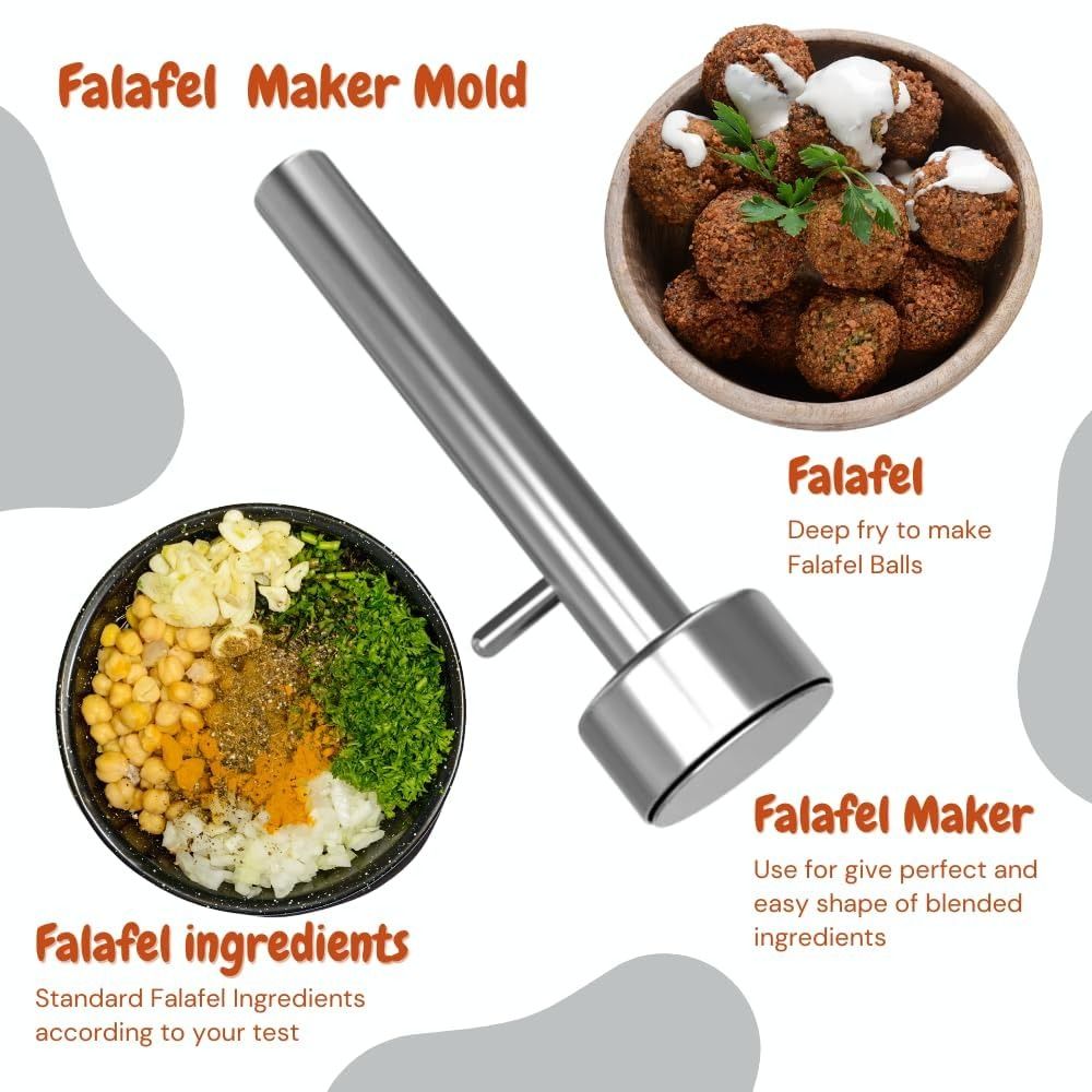 Pembuat Sendok Falafel Baja Ta - Hot Dog Press ulasan dan harga