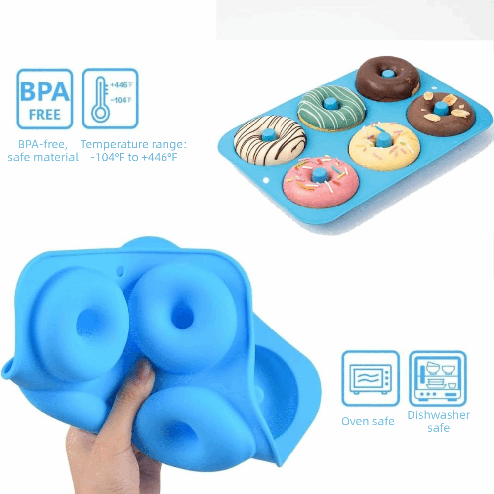 Cetakan Donat Silikon Baru Tah - Donut Mold Silicone ulasan dan harga